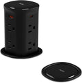 Pop up Outlet for Countertop, 3-1/8 inch Hole Desk Grommet Power Station by Jgstkcity