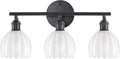 Shenmoyl Bathroom Light Fixtures, 3-Light Black Vanity Wall Light Over Mirror by Shenmoyl
