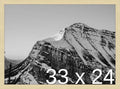 Frame It Easy 33 x 24 Wheat Wood Frame by FrameItEasy