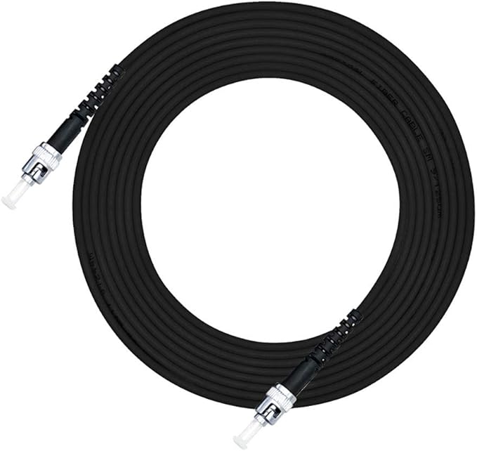 Jeirdus 600M ST to ST Outdoor Armored Simplex 9/125 SM Fiber Optic Cable Jumper by Jeirdus