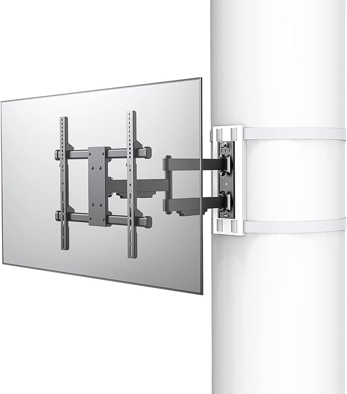 CondoMounts CLMTVA1064 Full-Motion Pillar Mount – Strap-on, No Drilling Required - Image 5
