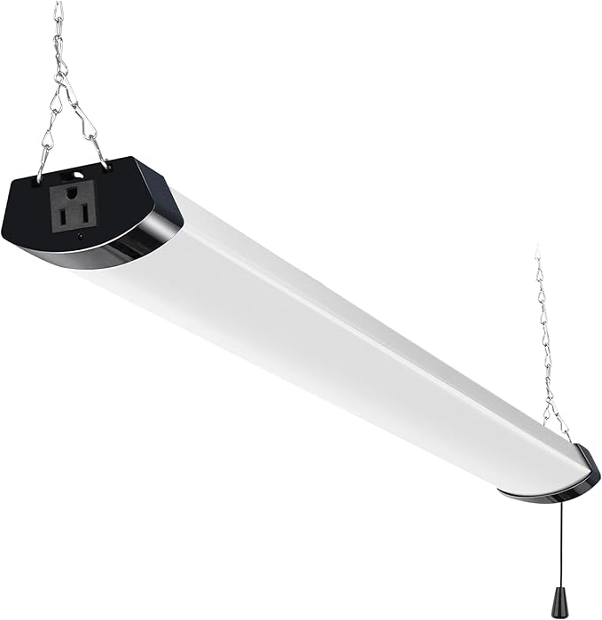 hykolity 4FT 120W LED Shop Light Linkable, 5000K Utility Shop Lights by hykolity