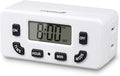 Fosmon Digital Timer for Electrical Outlets, Indoor 24 Hour Light Timer by Fosmon