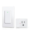 Thinkbee Remote Control Outlet Plug, 15A /1500W 600ft RF Range Wireless Light by Thinkbee