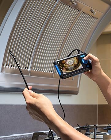 T TAKMLY Endoscope Camera with Light, Dual Lens 1080P Industrial Borescope with - Image 7