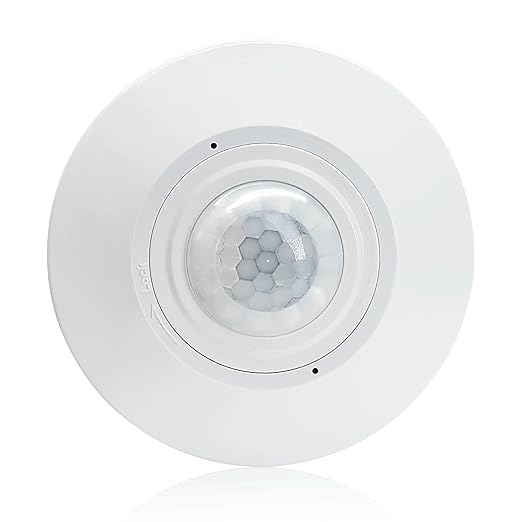 RAYZEEK DC 12/24V 10A Low Voltage Ceiling Sensor Pir Occupancy Motion Detector by RAYZEEK