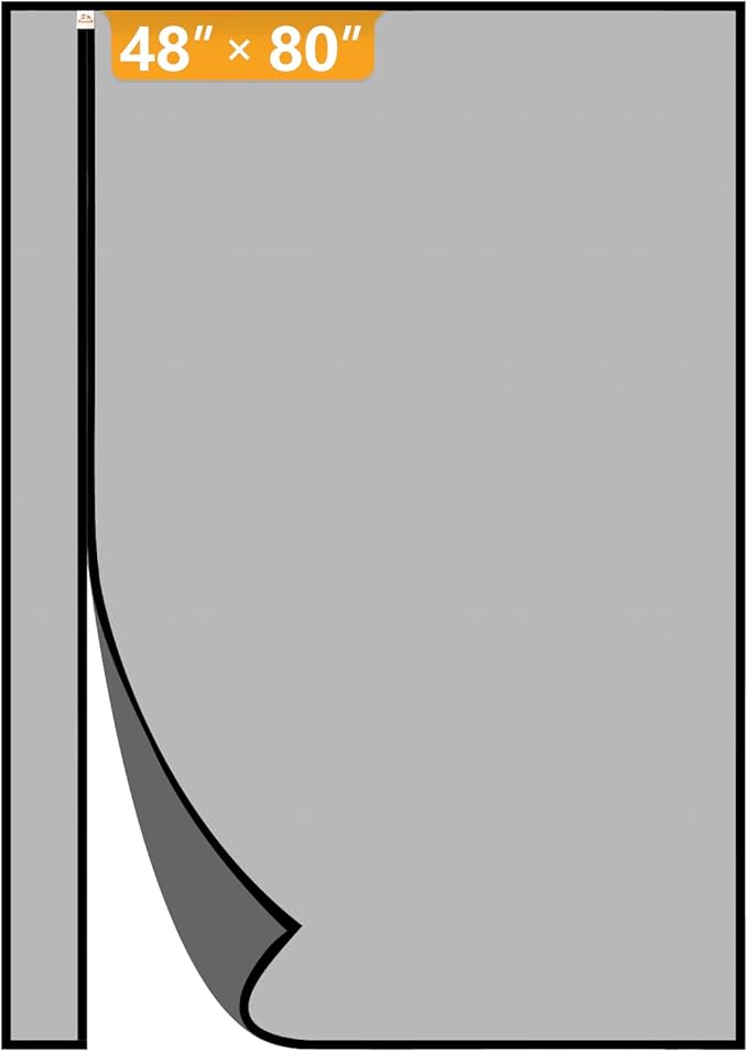 Yotache Reversible Left Right Side Opening Magnetic Screen Door Fits Door Size by yotache