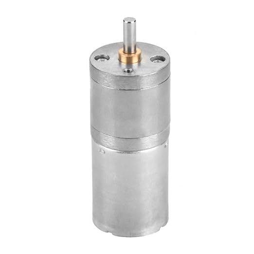 25mm DC 12V 25GA-370 Metal Gear Motor - Image 3