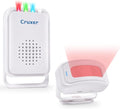 Cruxer Motion Sensor Alarm, Wireless Motion Detector Door Chime Doorbell by Cruxer