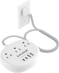 Small Extension Cord with USB C - 5 FT Short Extension Cord by YourBetterchoice