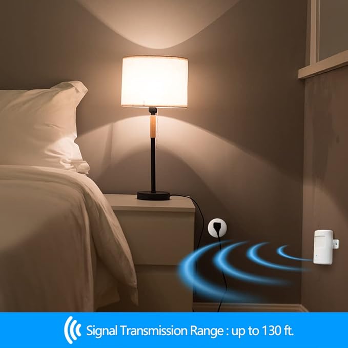 Souphran Plug-in Wireless Motion Activated Light Control, No Wiring, Adjustable - Image 7