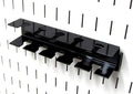 Wall Control ASM-SL-008 B Pegboard Slotted Tool Holder Bracket Slotted Metal by Wall+Control