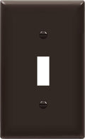 ENERLITES Toggle Light Switch Wall Plate, Gloss Finish, Size 1-Gang 4.50" x by Enerlites