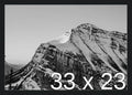 Frame It Easy 33 x 23 Black Wood Frame by FrameItEasy