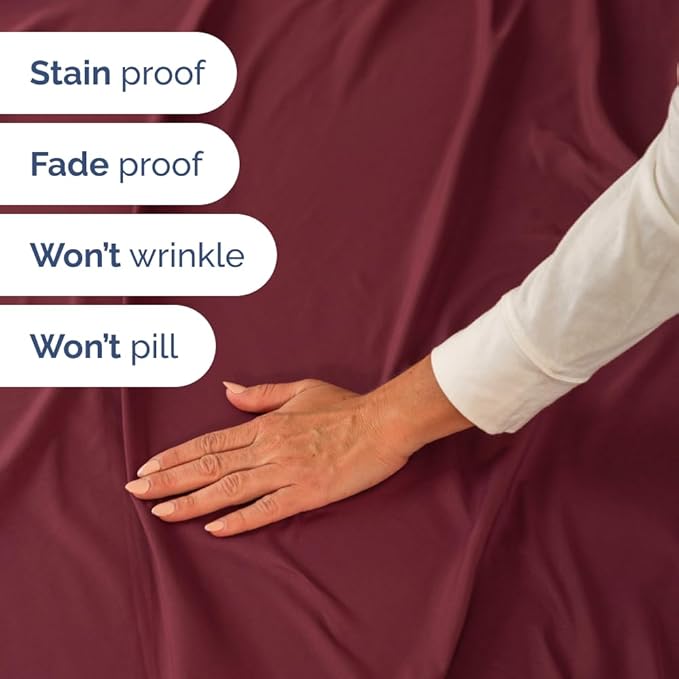 Split Head King Sheet Set – 4 Piece Flex Split Top King Sheets - Image 6