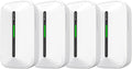 Siterlink Carbon Monoxide Detectors Plug in, 10 Year Replaceable Battery by Siterlink