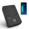 GHome Smart Plug Outlet Extender, Smart Power Strip Surge Protector by GhomeSmart