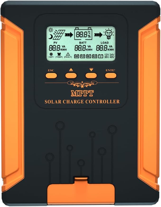 iSunergy 80A 180V MPPT Solar Charge Controller 12V/24V/36V/48V Auto, by iSunergy