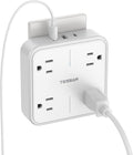 Surge Protector Outlet Extender, TESSAN Multi Plug Adapter by TESSAN