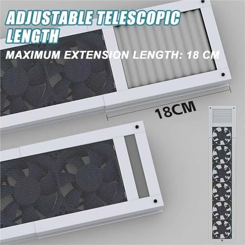 Adjustable Punch-Free Window Exhaust Fan - Image 3