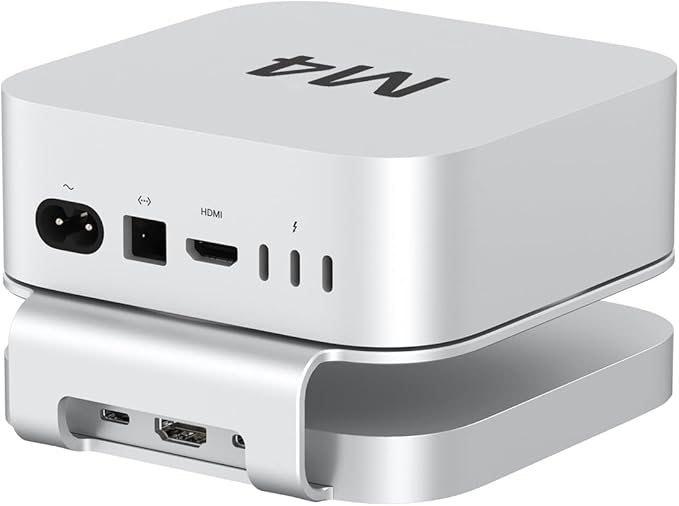 Akyyajaure Mac mini Hub: 10 in 1 Aluminum Stand & Dock - Image 7