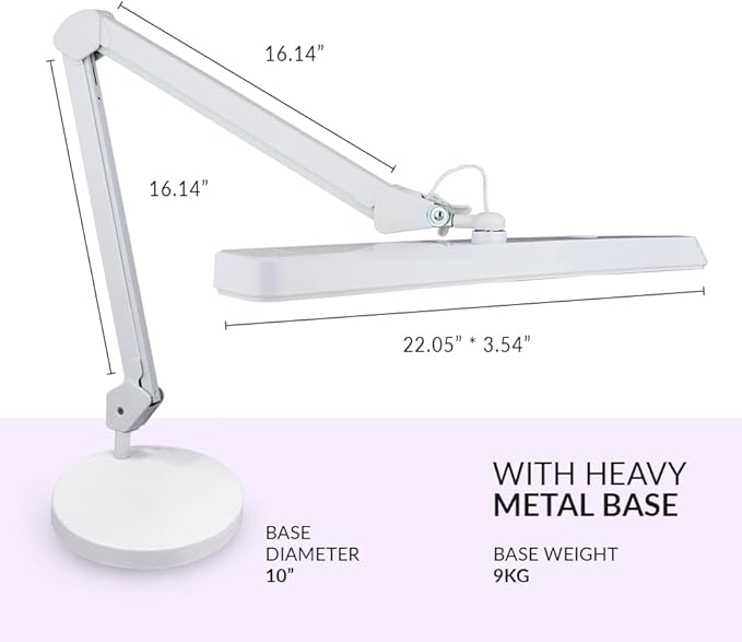 Neatfi XL 2, 500 Lumens LED Task Lamp, Eye-Caring, Desk Light - Image 6