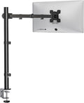 WALI Monitor Arm Mount for Desk, Single Extra Tall Computer Desk Mount by WALI
