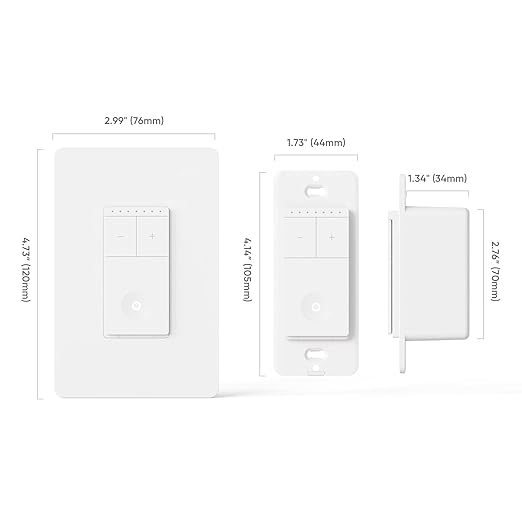 TREATLIFE 3 Way Smart Dimmer Switch 2 Pack, 2 Master Dimmer Switch Compatible - Image 8