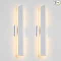 Tarentlight 2 Pack LED Outdoor Wall Lights Dimmable, 20W 3000K, 21.9" Modern by TarentlightOutdoorLighting