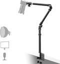 【All Metal】RAUBAY Desktop Magic Arm, Overhead Camera Desk Mount, Table Light by RAUBAY