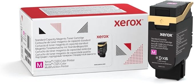 Xerox Genuine C320/C325 Magenta Standard Capacity Toner Cartridge- 006R04821 by Xerox