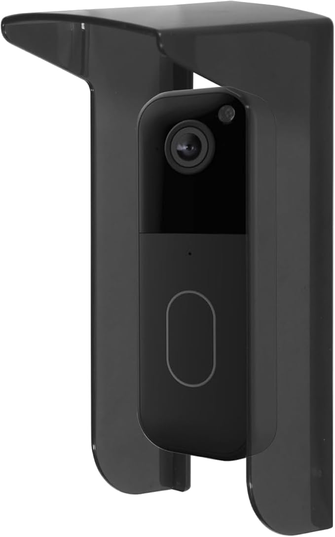 dgyezhao Glare Sun Shade Doorbell Rain Cover, Outdoor Plastic Camera by dgyezhao