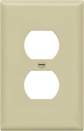 ENERLITES Duplex Receptacle Outlet Wall Plate, Midway Size 1-Gang 4.88" x 3.11" by Enerlites