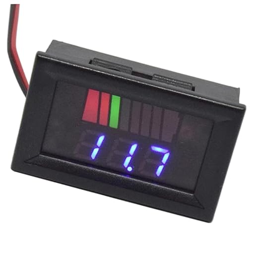 Battery Charge Level Indicator Universal Car Battery Capacity Meter Tester - Image 5