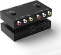 Dingsun 2 Port AV to HDMI Converter, RCA to HDMI Adapter Support 16:9/4:3 by Dingsun