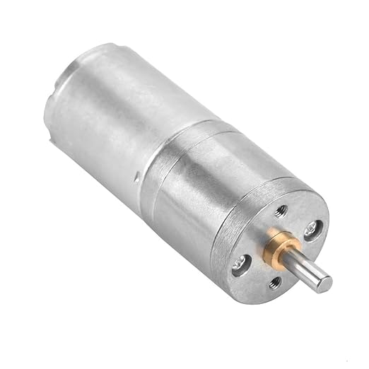 25mm DC 12V 25GA 370 Metal Gear Motor Low Speed High - Image 5