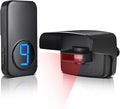 Wireless Driveway Alarm, Outdoor Weatherproof Motion Sensor & Detector by BISTEE