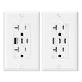ELEGRP USB Outlets, 20 Amp Wall Outlet by ELEGRP%7CELEGROUP