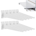 AYAYGD 10 Pack Slatwall Knife Shelf Bracket, 8 inch Slatwall Bracket by AYAYGD