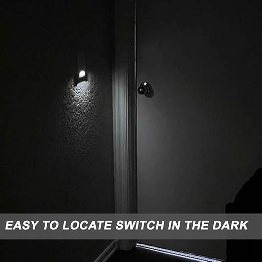 2Pack SOZULAMP Illuminated Light Switch-Single Pole Wall Switch - Image 3