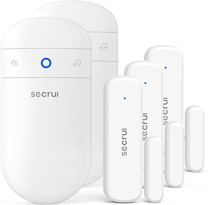 SECRUI Door Chime with Adjustable Volume –Wireless Entry Alert with 52 Chimes – by SECRUI