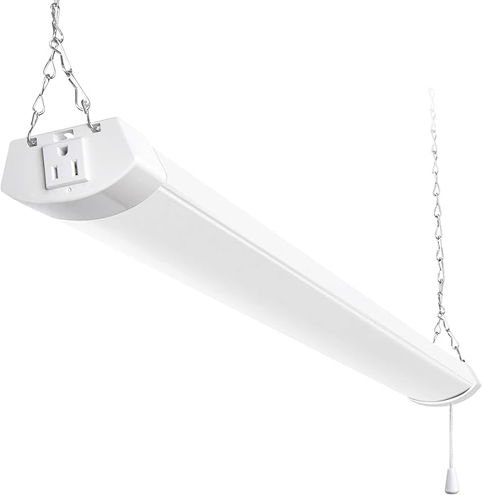 hykolity 4FT 120W LED Shop Light Linkable, 5000K Utility Shop Lights by hykolity