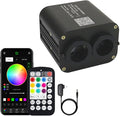 AZIMOM Dual Color 20W Fiber Optic Light Source RGBW Light Box Engine Diver by AZIMOM