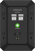 USB Wall Charger, Surge Protector, QINLIANF 5 Outlet Extender by QINLIANF