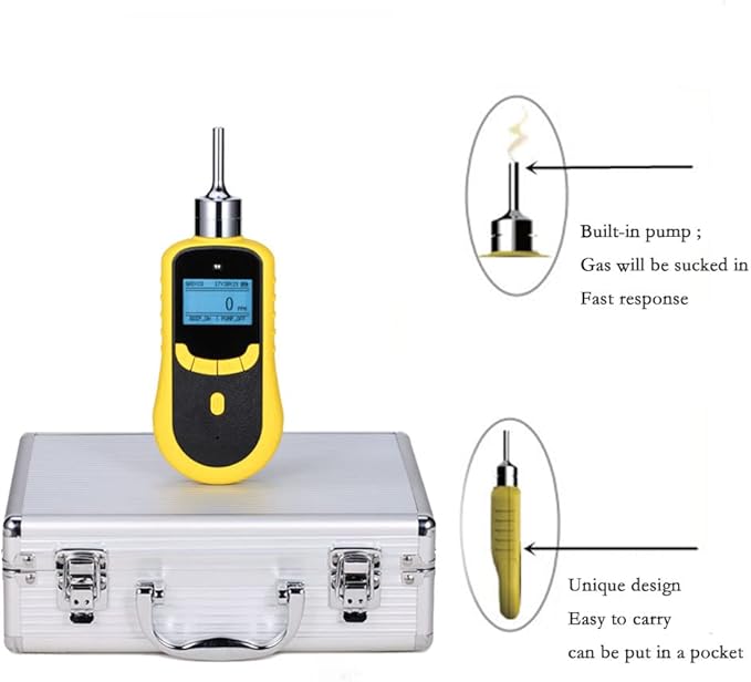ATO Handheld Carbon Monoxide Gas Detector, 0 to 500/1000ppm CO Gas Tester - Image 3