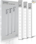 GOODEA Led Under Cabinet Lights Wireless, 7’’ Rechargeable Motion Sensor Light by Goodea
