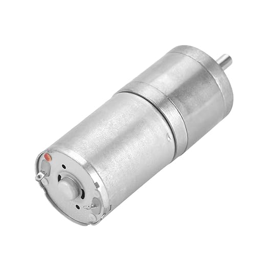 25mm DC 12V 25GA-370 Metal Gear Motor Low Speed - Image 4