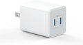 USB C Wall Charger 40W, 1 Pack Dual Port 20W PD 3.0 Type C Fast Charging Block by LCGENS