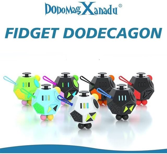 Fidget Dodecagon –12-Side Fidget Toys Cube Relieves Stress and Anxiety Anti - Image 9