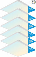 2x2 LED Light Flat Panel, 20/25/30/35/40W, 5 Color Temps 3K/3.5K/4K/5K/6.5K by LEDENERGYPLUS